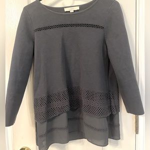 LOFT sweater. Grey. Medium. Excellent Condition.